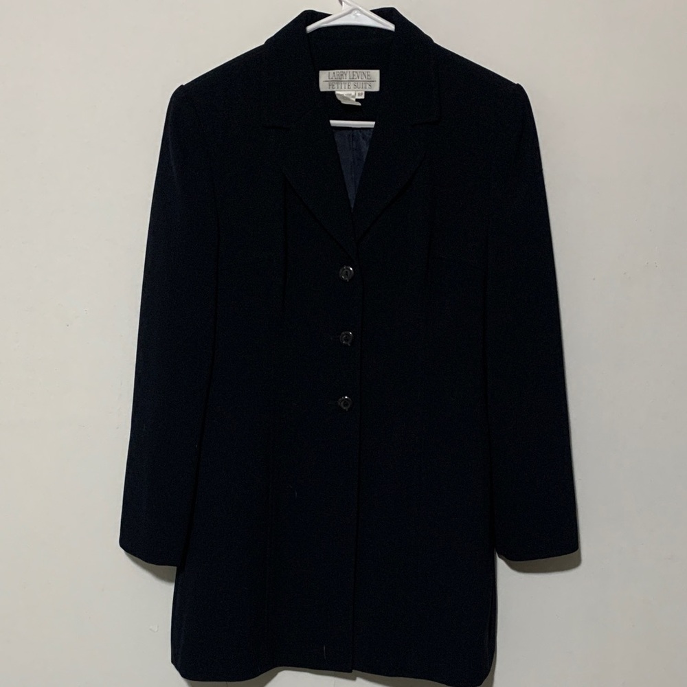 Larry Levine Women's Black Blazer